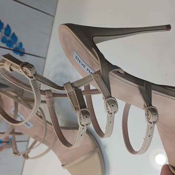 Steve Madden the Jubilant Leather Strappy Dress Sandals Women's sz 10 New $120 - Picture 2 of 8